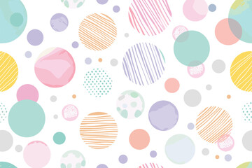 Geometric Circle Pattern abstract background ,Template Design , Vector and illustration