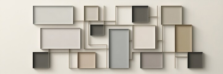 Abstract dynamic line shapes composition concept design background.