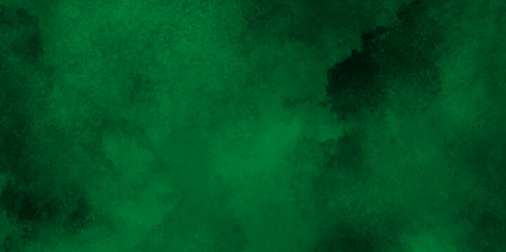 Dark green grunge interior wall backdrop,Abstract painting by green watercolor ink,Watercolor green grunge painting stylist charming modern dark canvas.interior room, display products. green paper tex