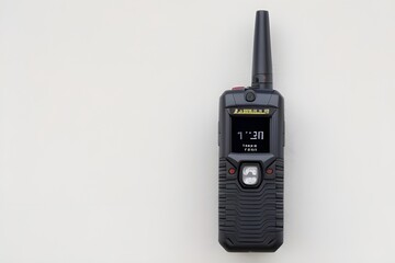 Walkie Talkie Device Isolated on White Background