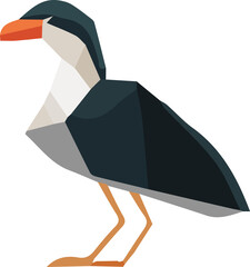 Zoo animal low poly design