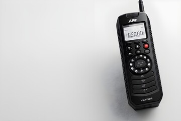 Walkie Talkie Device Isolated on White Background