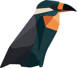 Zoo animal low poly design