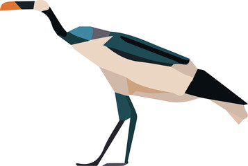 Zoo animal low poly design