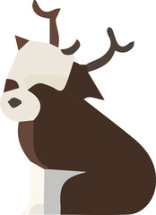 Zoo animal low poly design