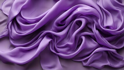 Obraz premium Purple Silk Waves
