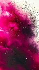 Fototapeta premium An abstract galaxy with hues of pink and purple smartphone wallpaper