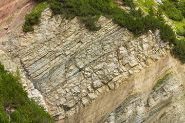 View from hiking near Cristallo mountain - Italy