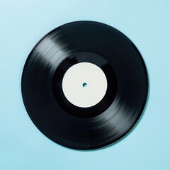 Obraz premium Vinyl disc gramophone technology turntable.