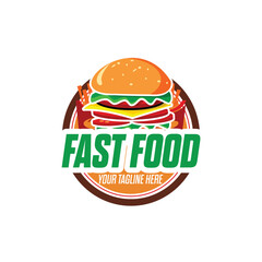 Burger Shop Logo