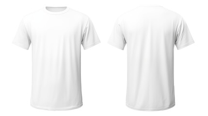 White men's T-shirt