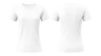 White women's T-shirt