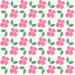 Pink flower background