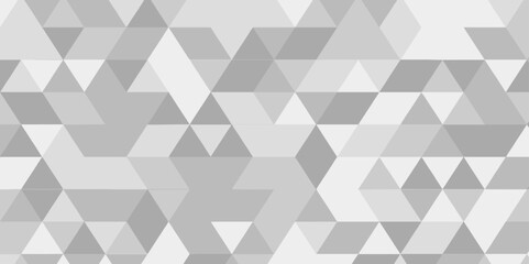 Fototapeta premium Polygonal Mosaic Background. grey and white abstract mosaic seamless pattern. Vector crack background. Endless texture. Gray Geometric Retro tiles pattern Fabric vintage print, vector illustration. 