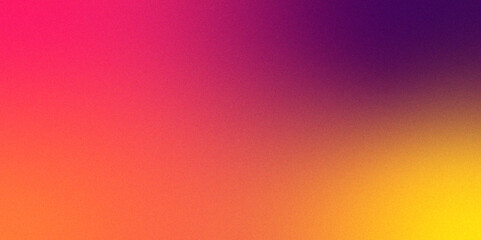 Digital grainy gradient with a colorful soft noise effect. Vintage Grunge Texture Pattern in blue and orange pink Tones for Artful Wallpaper. Gradient blur, noise, grain, texture abstract background.	
