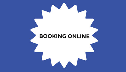 Booking online button web banner templates. Vector Illustration 
