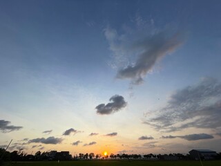 beautiful photo blurry cloudy afternoon