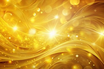 Vibrant golden yellow abstract background with a smooth, textured finish, evoking feelings of warmth, optimism, and energy, perfect for design and creative projects.