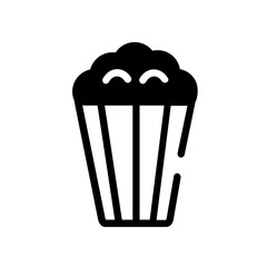 Popcorn Icon Design	