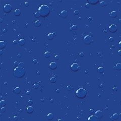 Seamless texture depicting air bubbles in water