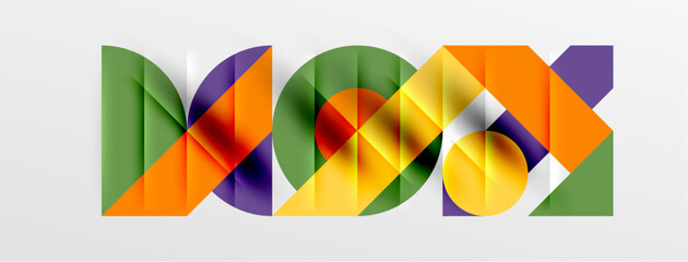 Round shapes, circles and lines minimal geometric background. Vector Illustration For Wallpaper, Banner, Background, Card, Book Illustration, landing page