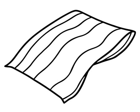 recommend clip art: beach towel outline coloring book page line art drawing