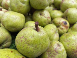 The pear is a sweet-tasting pip fruit of which there are two thousand varieties india,Sweet gree...
