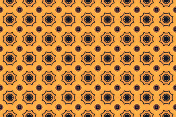 Seamless Perspective Digital Textile Symmetric Graphic Interior Fabric Texture Visual Tile Wallpaper Fashion Geometric Art Template Endless Luxury Design Shape Background Cloth Decoration Pattern.