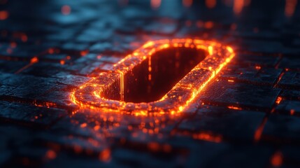 cyber security data protection business technology privacy concept 3d illustration unlock your potential