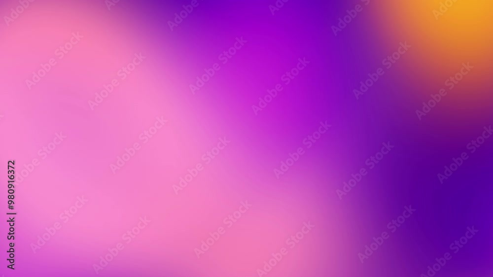 Aufkleber gradient waves abstract background with pink and purple. 4k animation.