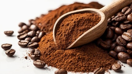 coffee beans background