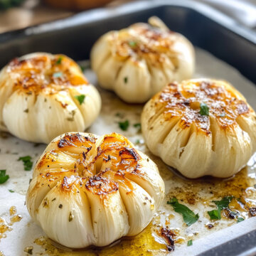 Oven roasted garlic