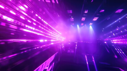 Obraz premium Crowd Goes Wild as Beat Drops