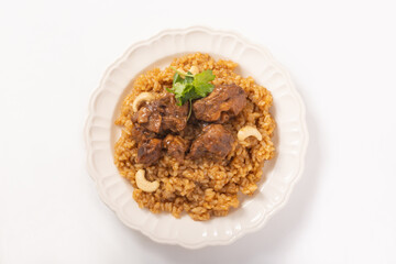 カブサ（中東の炊き込みご飯）