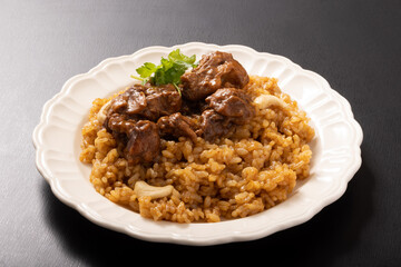 カブサ（中東の炊き込みご飯）