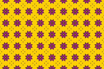 Seamless Perspective Digital Textile Symmetric Graphic Interior Fabric Texture Visual Tile Wallpaper Fashion Geometric Art Template Endless Luxury Design Shape Background Cloth Decoration Pattern.