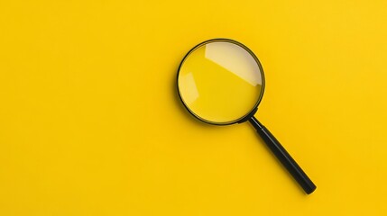 In the center of this 3D magnifying glass icon is a data symbol, symbolizing scrutiny and monitoring.