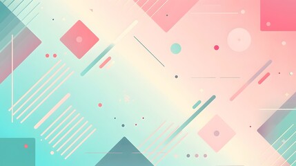 Abstract Pastel Design Wallpaper
