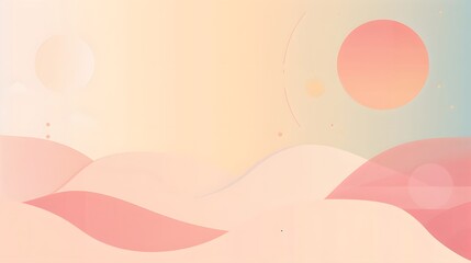 Trendy Pastel Abstract Background