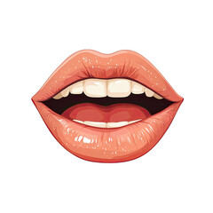 Obraz premium female mouth 
