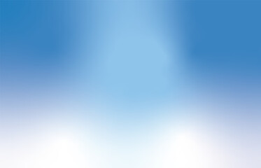 White and blue gradient sky style background design