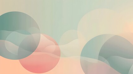 Trendy Minimalist Pastel Wallpaper