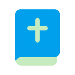 Obraz premium bible duo tone icon