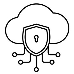 Cyber Security Icon