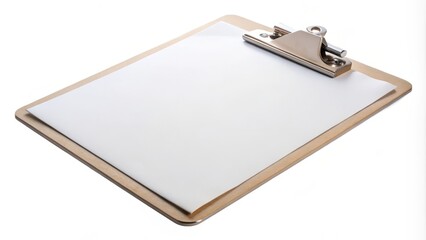 * Classic design clipboard with a sturdy metal clip holds notes securely, set against a crisp white background