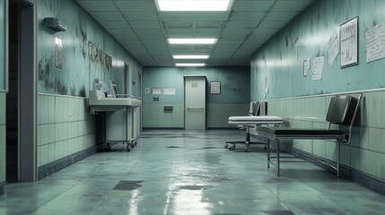 Background Berred, Inside the Hospital 