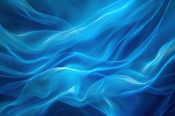 Obraz premium Abstract Background with Smooth Waves in Blue Tones blue backgrounds abstract.