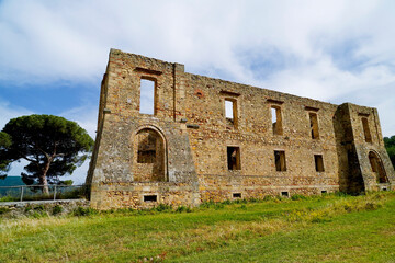 Campomaggiore vecchio, borgo fantasma,Potenza,Basilicata,Italy