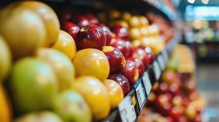 Background Berred, Supermarket 