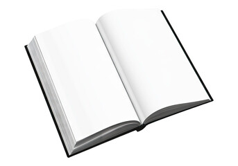 Magazine book tamplate. Transparent background, Isolated PNG.